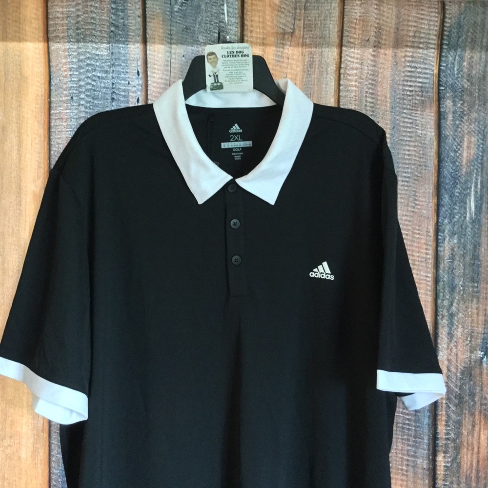 NEW Adidas Pique Performance Polo Shirt